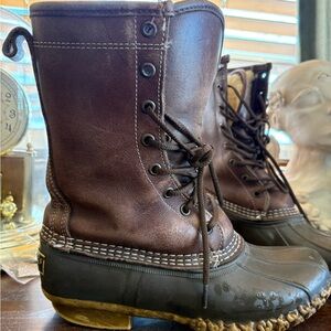 Fleeced lined LL Bean Boots